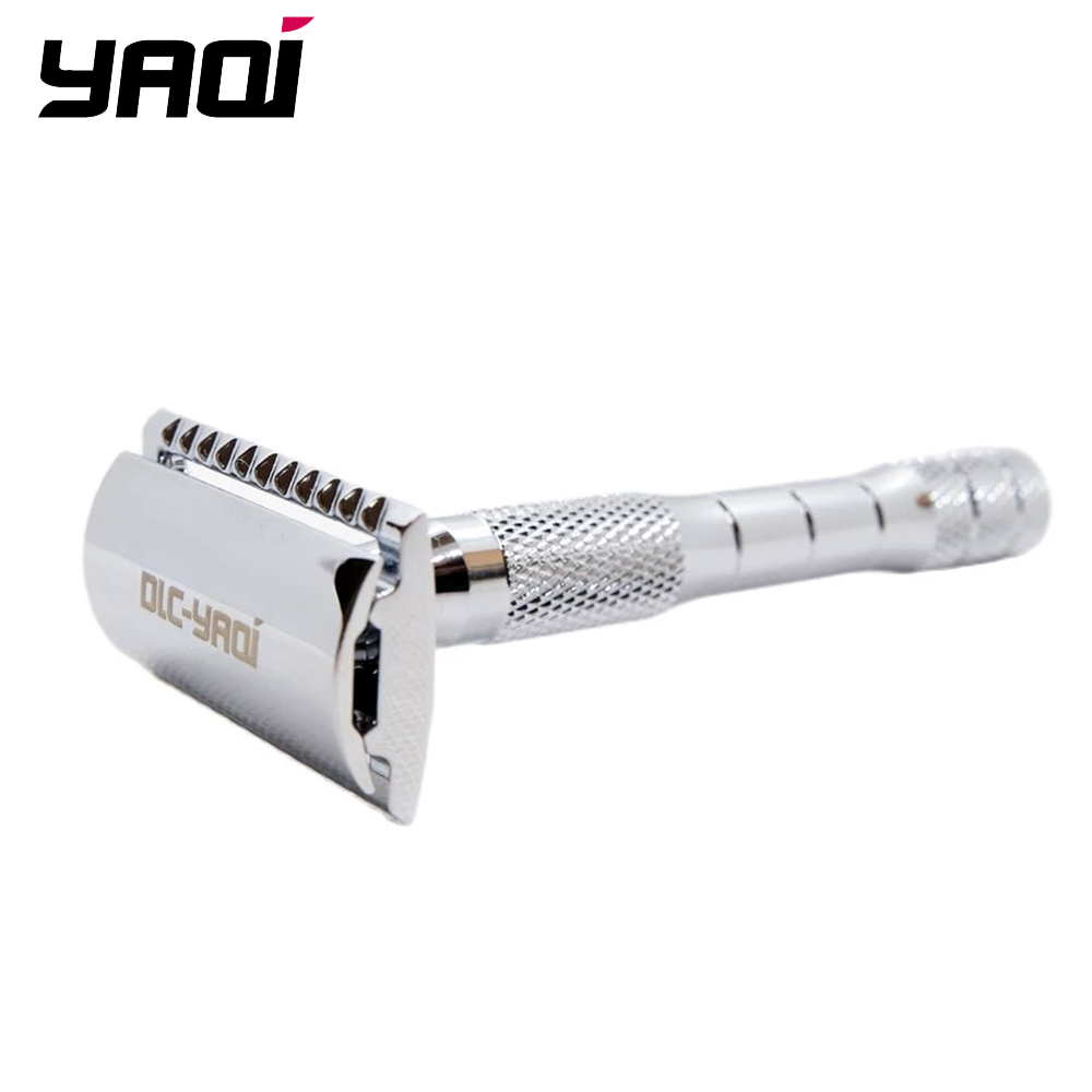 Safety Razor Handle - Yaqi Orion Color cromado afeitado húmedo