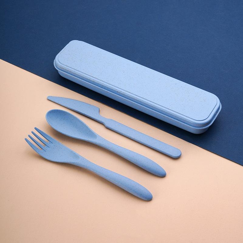 Reusable Straw - Juego de cubiertos reutilizables de paja