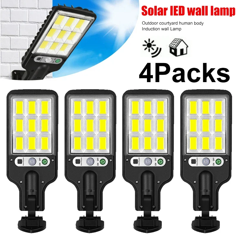 Solar Garden Light - Potente Lámpara Solar LED para Exteriores,