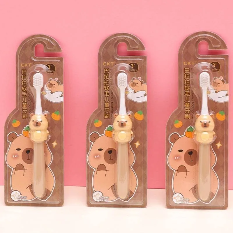 Bamboo Toothbrush - Cepillo de Dientes para Bebés Capybara,