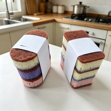 Eco Sponge - Esponja de Cocina de Doble Cara