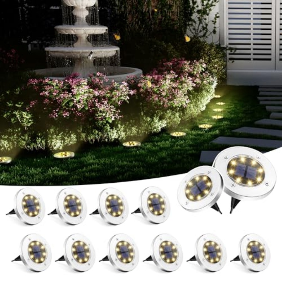 Solar Garden Light - Luces Solares para Jardín, Luces Solares