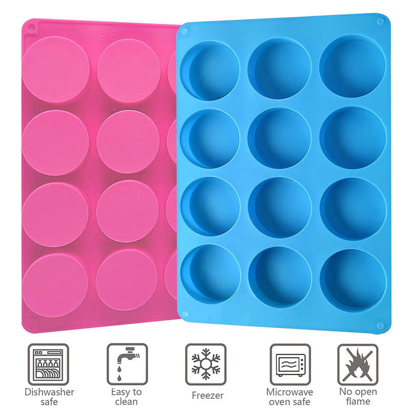 Moldes Redondos de Silicona de - Eco Soap reseña y precio