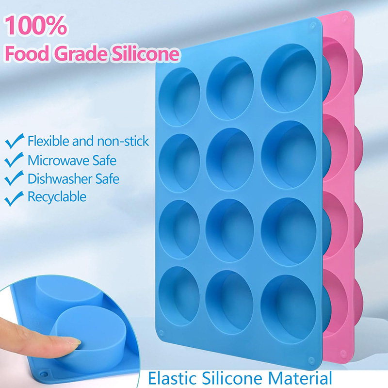 Moldes Redondos de Silicona de - Eco Soap reseña y precio