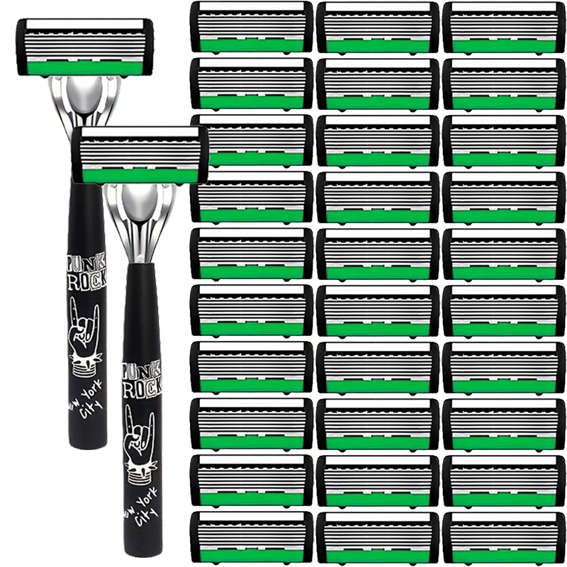 Cuchillas de Afeitar de Alta C - Safety Razor Handle reseña y precio