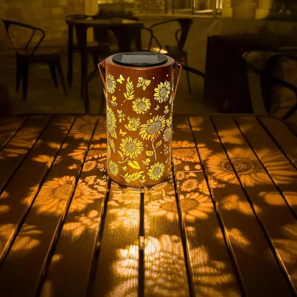 Luz de girasol y luz de sombra - Solar Garden Light reseña y precio