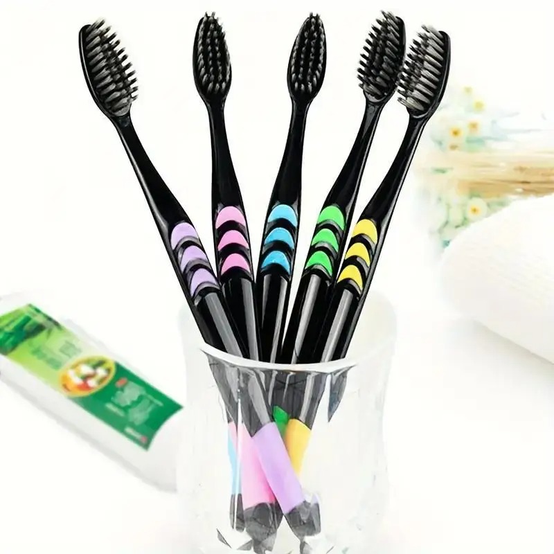 10 cepillos de dientes de carb - Bamboo Toothbrush reseña y precio