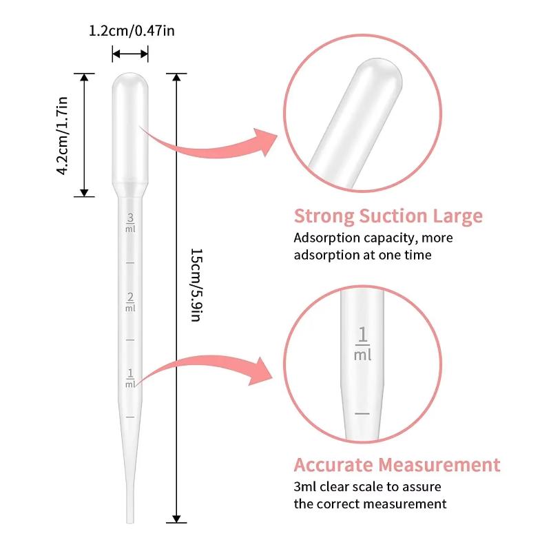 Lote de 100 pipetas de laborat - Reusable Straw reseña y precio