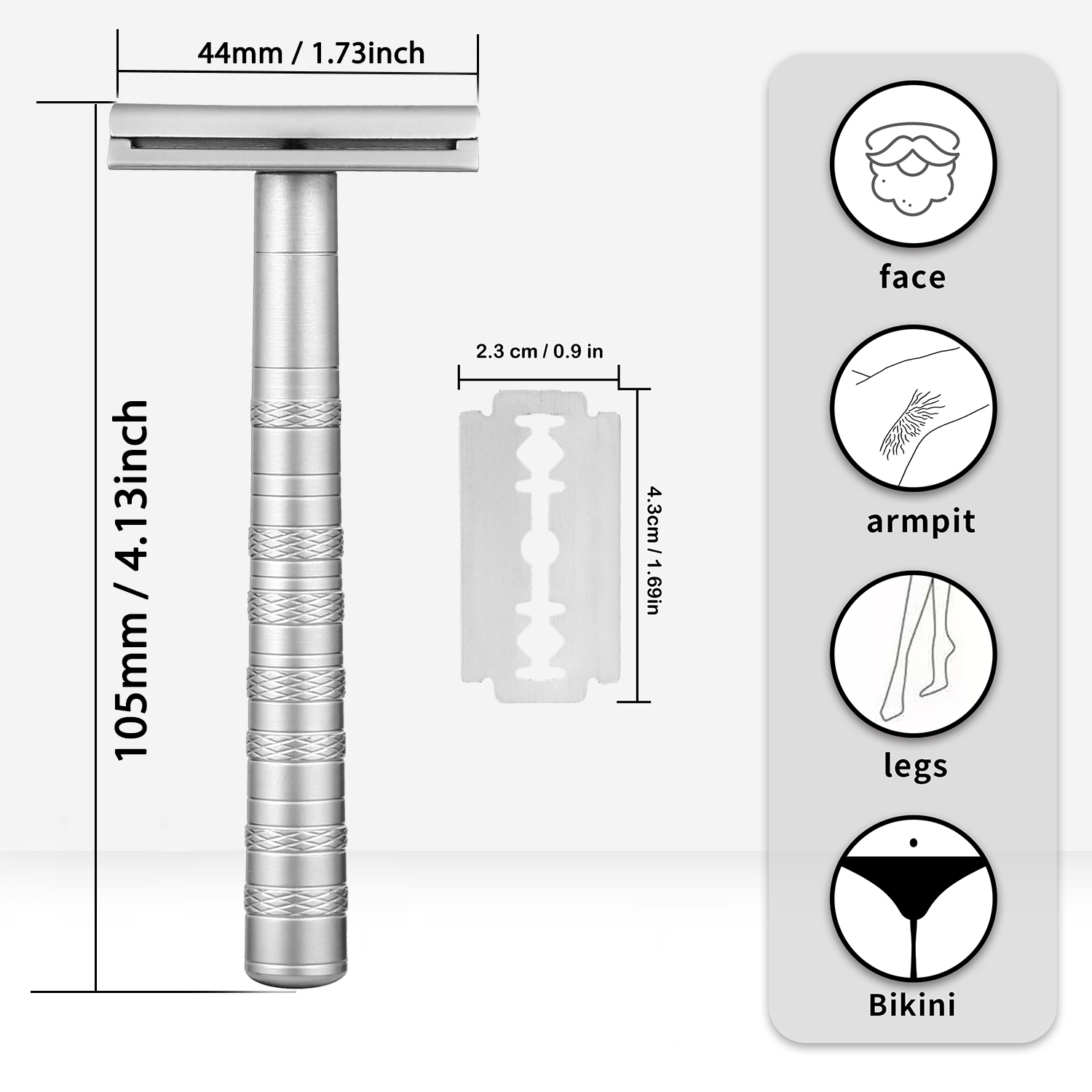 Maquinilla de afeitar de segur - Safety Razor Handle reseña y precio