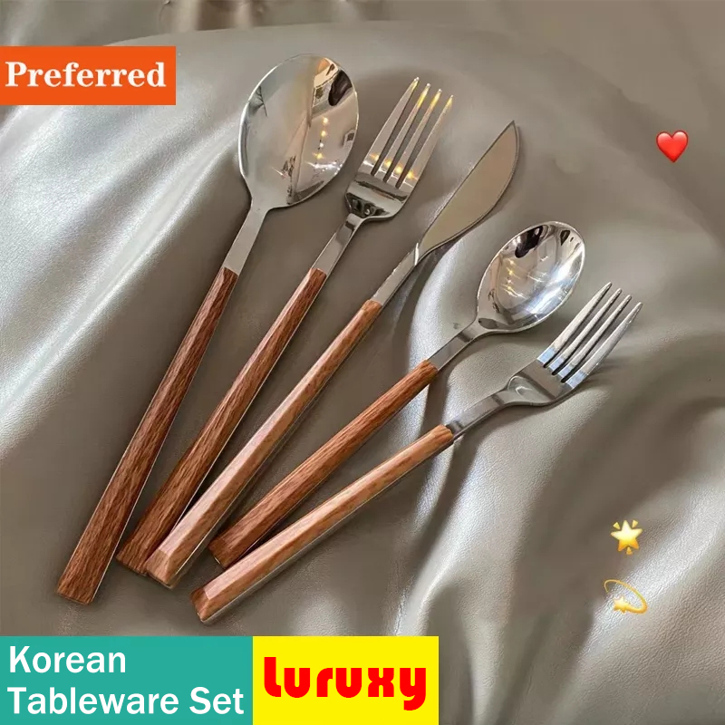 Juego de cubiertos con mango d - Bamboo Cutlery reseña y precio