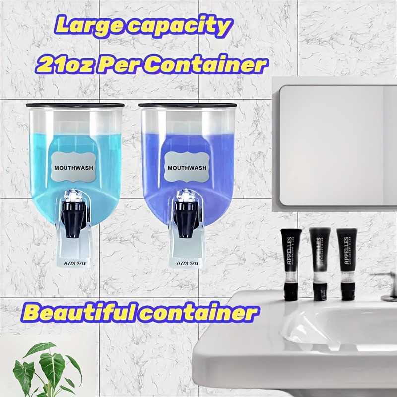 Dispensador de enjuague bucal  - Reusable Bottle reseña y precio