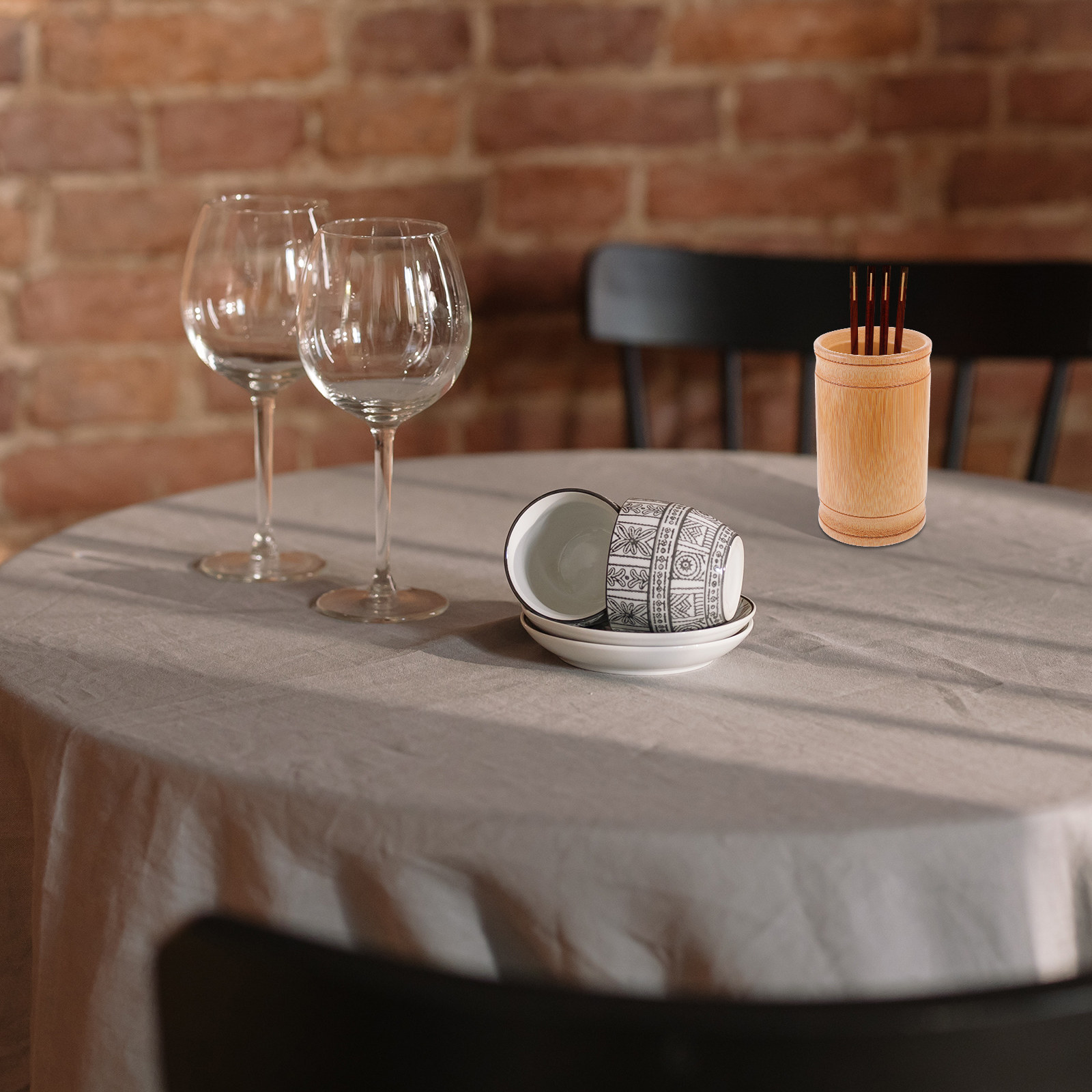 Organizador de utensilios de c - Bamboo Cutlery reseña y precio