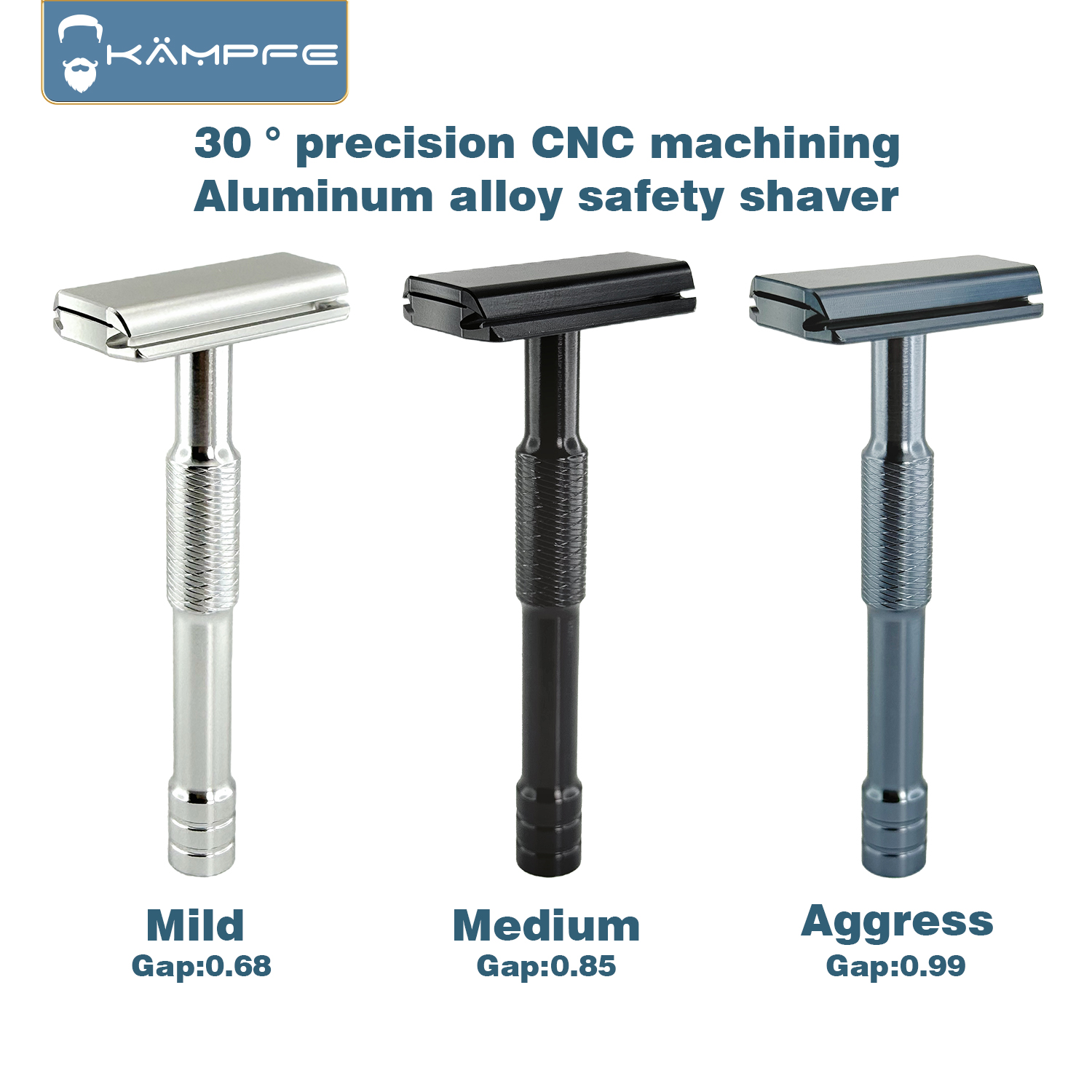 KAMPFE Maquinilla de Afeitar M - Safety Razor Handle reseña y precio