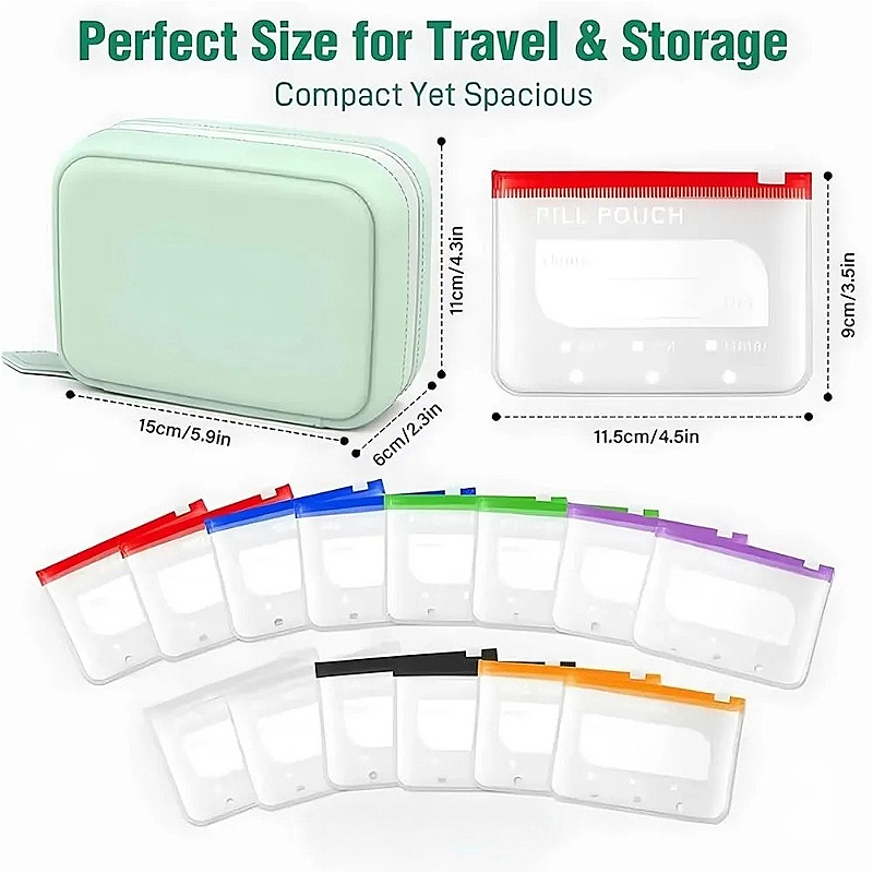 Organizador semanal de pastill - Reusable Bag reseña y precio