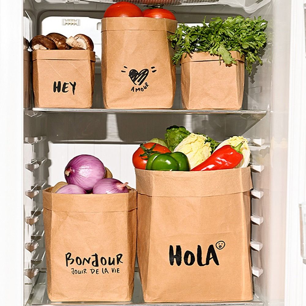 Bolsa de Papel Kraft Reutiliza - Reusable Bag reseña y precio