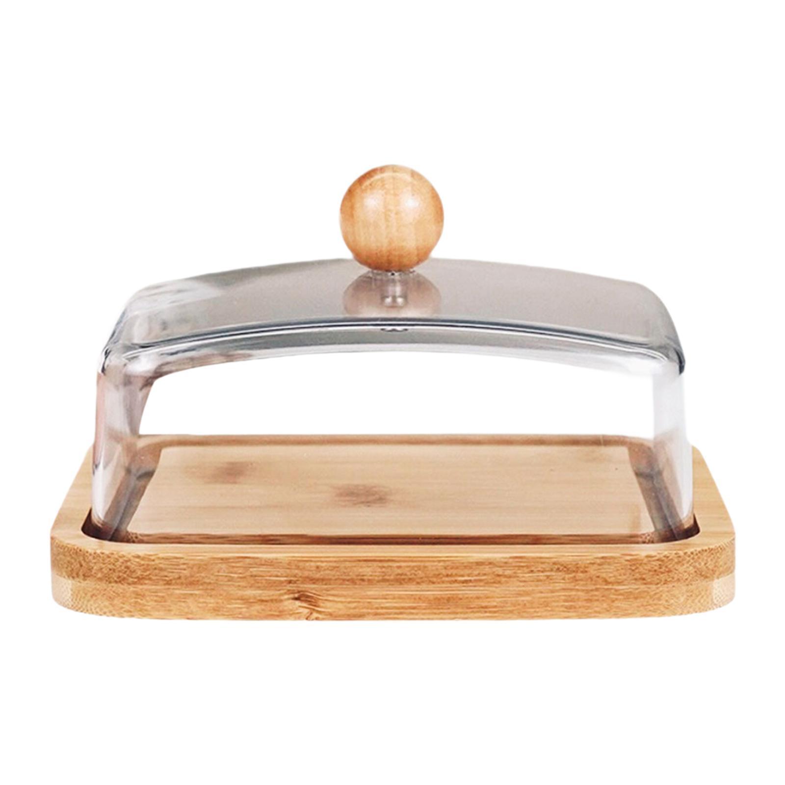 Plato de mantequilla de bambú  - Bamboo Cutlery reseña y precio