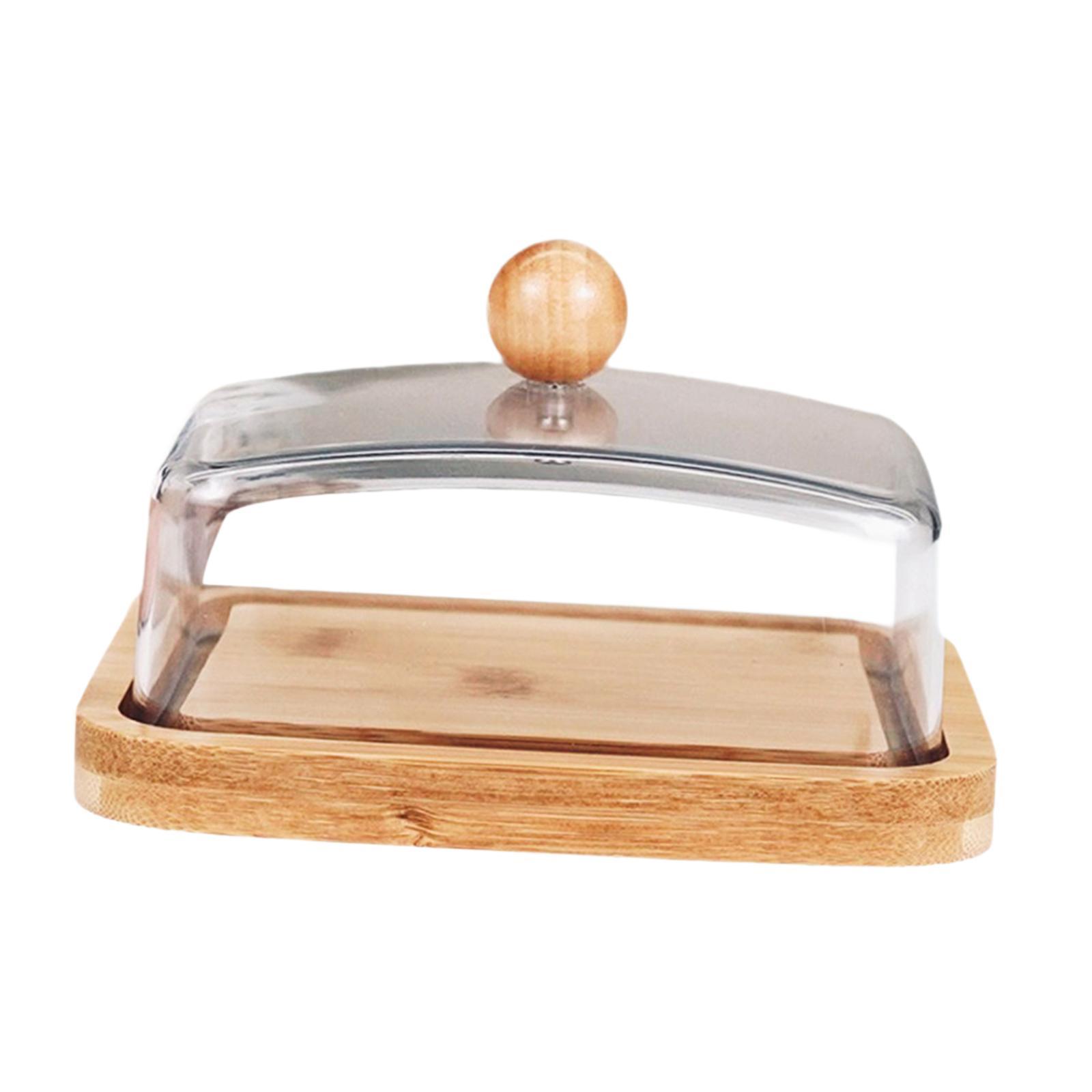 Plato de mantequilla de bambú  - Bamboo Cutlery reseña y precio