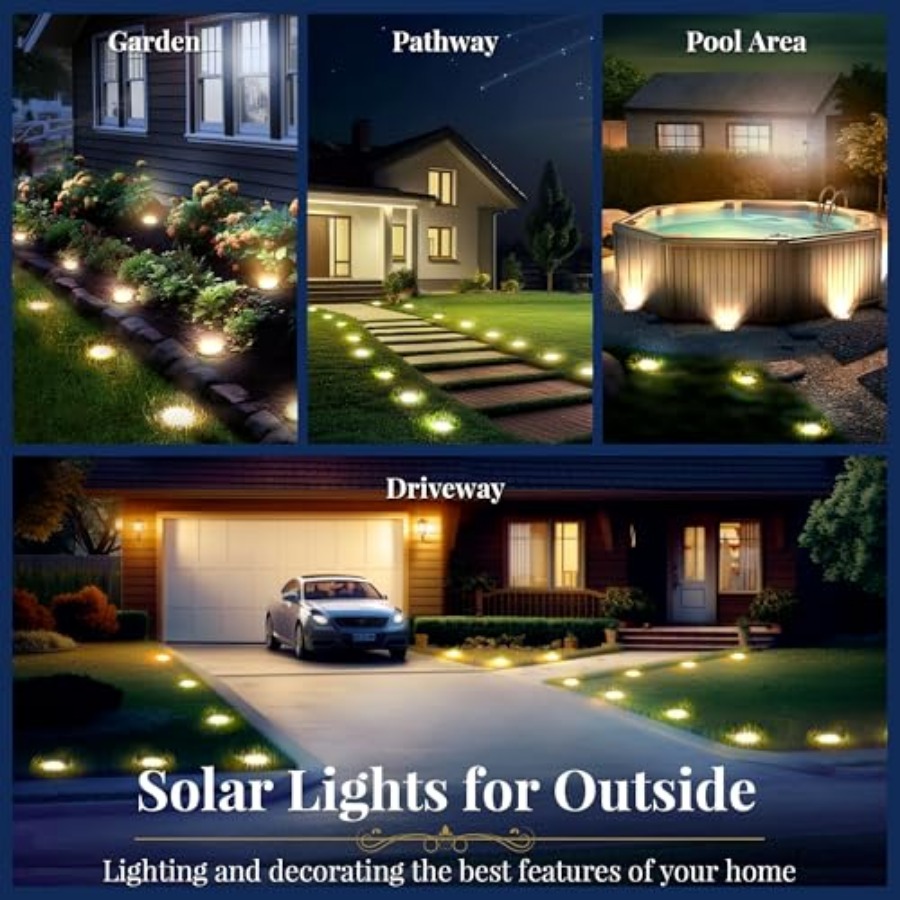 Luces Solares para Jardín, Luc - Solar Garden Light reseña y precio