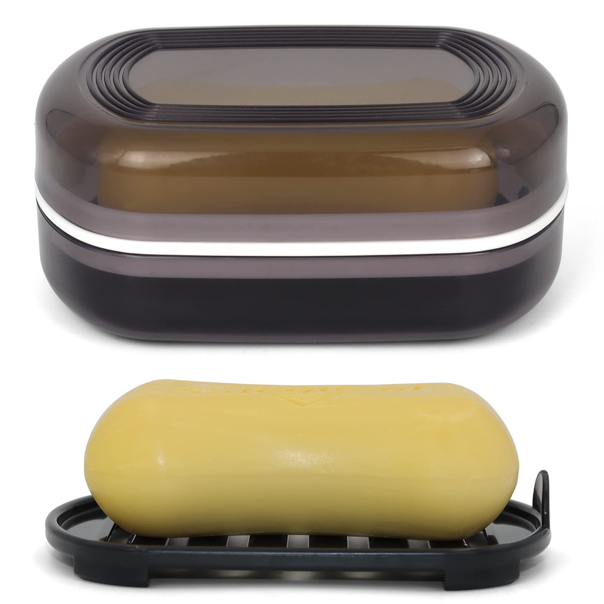 Jabonera portátil de doble cap - Bamboo Cutlery reseña y precio